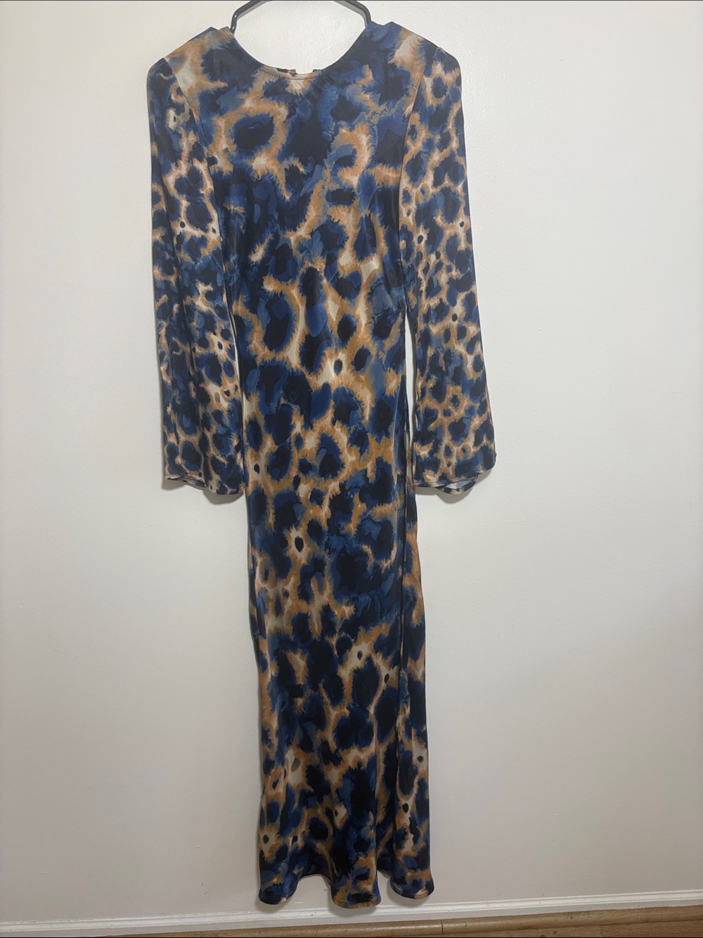 Anthropologie Leopard Print Long Sleeve Midi Dress – XXS – NWT - Picture 10 of 12